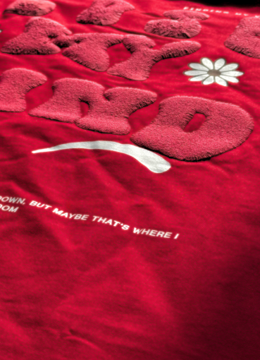 Poppy Red 2.0 "Lose My Mind" Oversized T-Shirt – Bold Streetwear with Graphic Print