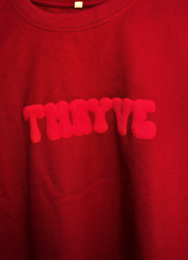 Poppy Red 2.0 "Lose My Mind" Oversized T-Shirt – Bold Streetwear with Graphic Print