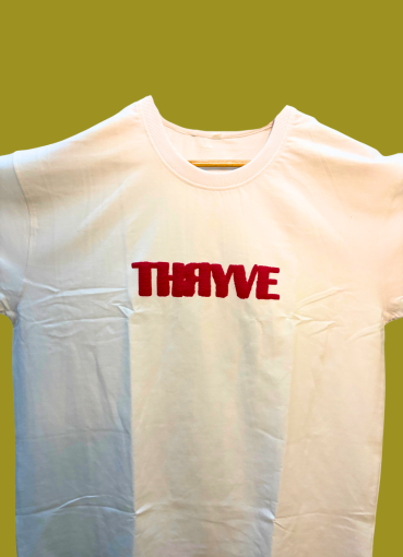 Predator Gaze White T-Shirt – Fierce Leopard Eye Graphic | Thryve Streetwear